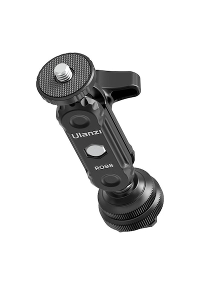 Ulanzi R098 Double Ball Head Magic Arm 1/4"-20 Ve Cold Shoe