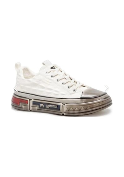 Marcomen 18219 Casual Erkek Deri Sneaker Ayakkabı Beyaz