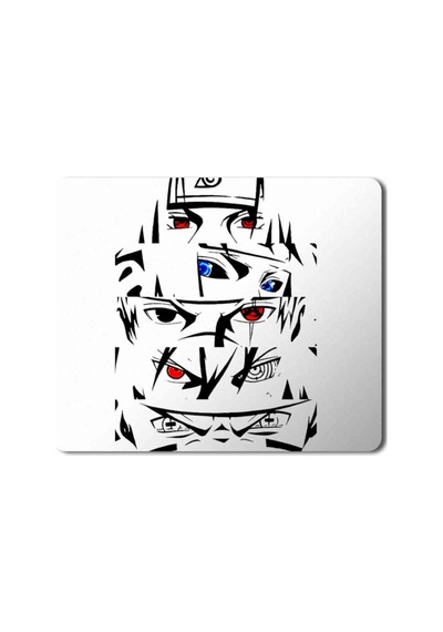 Naruto Silüet Gözler Mouse Pad Mousepad