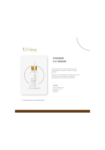 Lovena De Paris Vitamin C- E Serum 30 ML