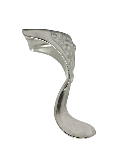 Pati Metal Ayak Çeyiz Ve Hediye Kutusu Mobilya Ayağı 2,5cm Gümüş 2 Adet Gümüş