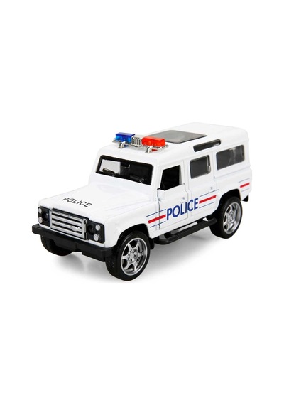 Işıklı Polis Jeep Model Arabalar 12 Cm