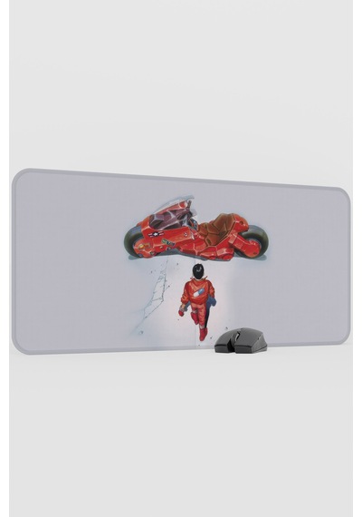 Akira Anime V1 - 90x40 Xxl Gaming Kauçuk Kaymaz Taban Mouse Pad Fare Altlığı