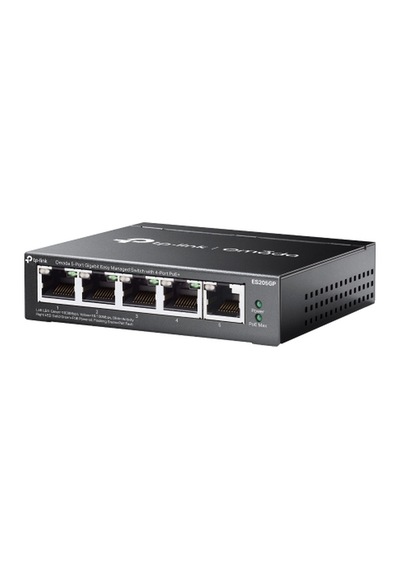 Tp-lınk Omada Es205gp 5port Yönetileblr 65w Poe