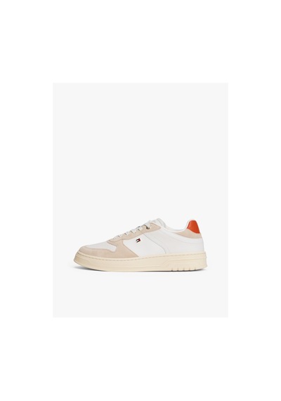 Tommy Hilfiger Th Sporty Cupsole Bej Kadın Sneaker-9602 Classic Beige