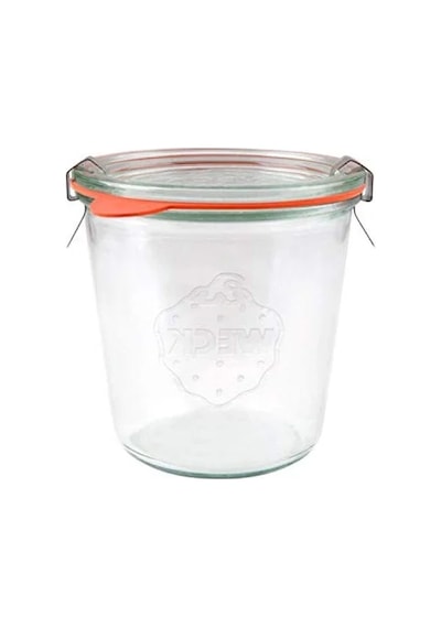 580 Ml Uzun Kavanoz, Weck Mold Serisi Açık Kahverengi