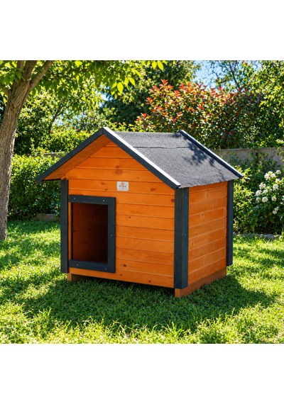 Orta Irk Ahşap Köpek Kulübesi