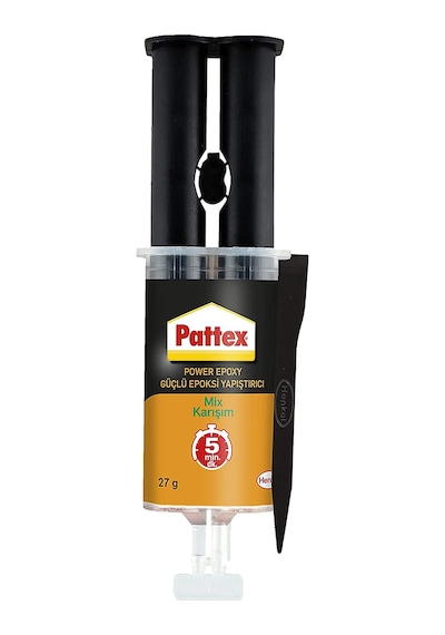 Pattex Epoxy Mix Güçlü Enjektörlü Çiftli Yapıştırıcı 27 G