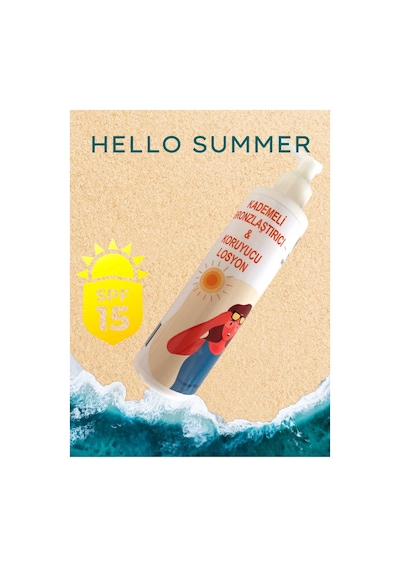 Kademeli Bronzlaştırıcı Koruyucu Losyon Spf15 200ml
