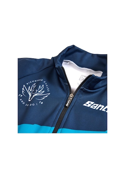 Santini Deep Winter Termal Erkek Kışlık Bisiklet Forması Richmond Cycles 9c216075deep Siyah