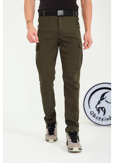 Q&steinbock Zeus Cargo Trousers Erkek Pantolon-33626 haki