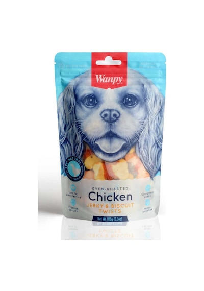 Wanpy BA-04H Bisküvi Üzeri Tavuk Sargılı Köpek Ödülü 100 G