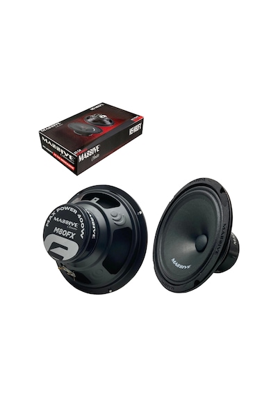 Ms-m80fx Oto Midrange 20cm 400 Watt 150 Rms 2 Adet