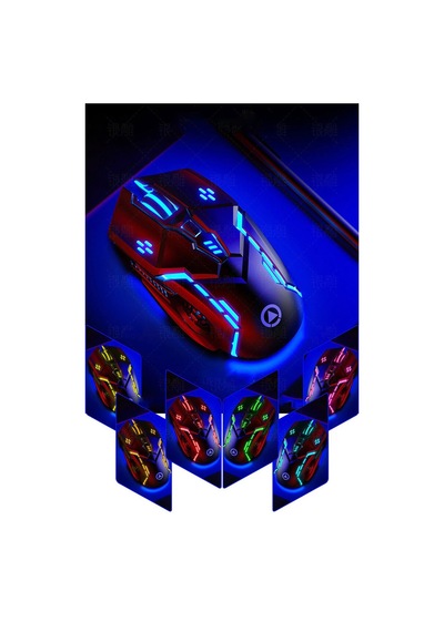 TechTic G5 Mekanik E-Spor PUBG RGB Oyun Gaming Mouse