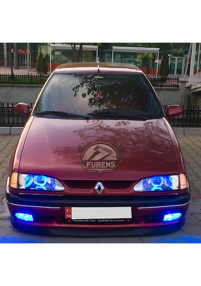 Renault 19 Europa 1994-2001 Uyumlu H Lip Esnek Ön Lip 2 Parça Karlık Ön Ek Tampon Altı Dill