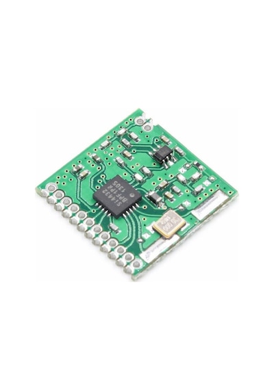 Sı4432 433mhz Rf Kablosuz Haberleşme Modülü Transceiver 1000 Metre 20dbm 240 930 Mhz 3.6 V