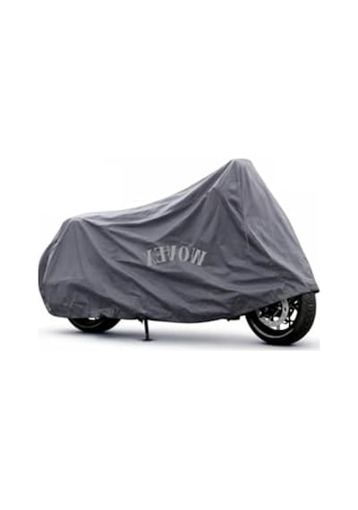 Gri Renk Motosiklet Brandası, Kuba Space 50 Pro Uyumlu