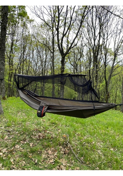 Magic Cibinlikli Kamp Hamağı Mat Cepli 175 Kg Taşıma Kapasiteli Outdoor Hamak Mor