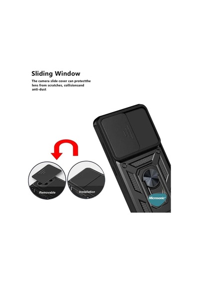 Xiaomi Mi 12t İçin Kılıf Impact Resistant Siyah Mi 12t İle Uyumlu Kılıf - Siyah