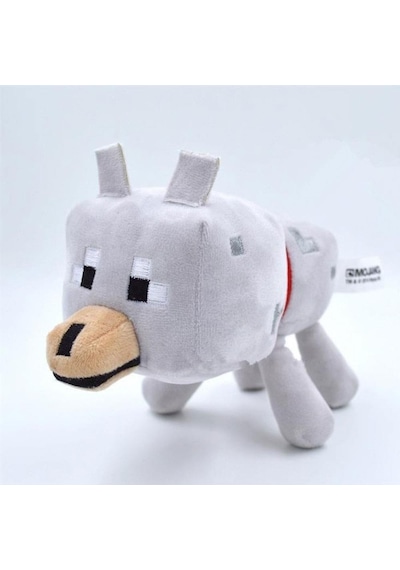 Minecraft 22 Cm Peluş Wolf (Kurt Karakter)