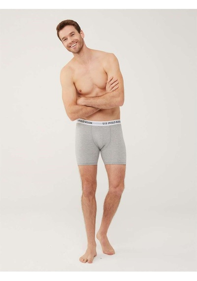 U.S. Polo Assn. 80453 Erkek Tekli Uzun Paçalı Boxer 001