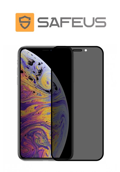 Safeus Tam Kaplayan Hayalet Parmak İzi Bırakmayan Safir Ekran Koruyucu Cam , Apple Uyumlu iPhone Xs İle