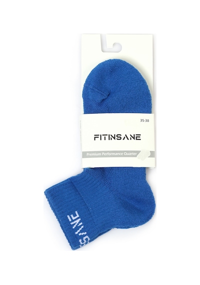 Fitinsane Premium Performance Quarter 2'li Paket Pembe - Mavi