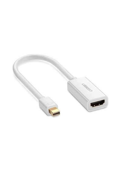 Ugreen Mini Displayport Hdmi Dönüştürücü Adaptör Beyaz