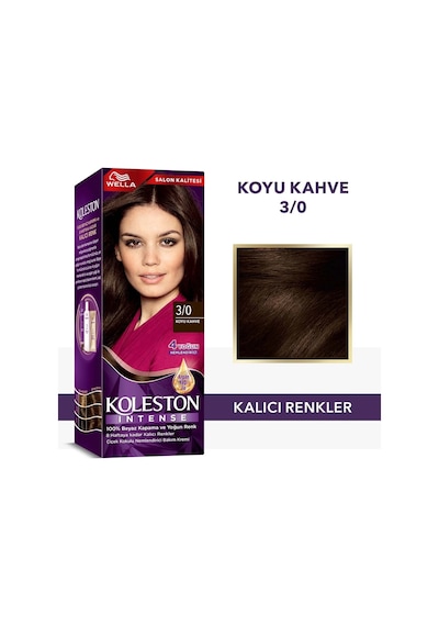 Intense Saç Boyası 3/0 Koyu Kahve