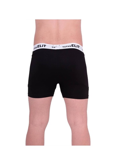 3'lü Elit Modal Elastan Spor Boxer Bordo