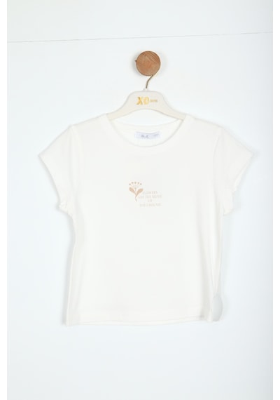 Xo Kids Kız Çocuk Tişort 10-16 Yaş 38800 Ekru