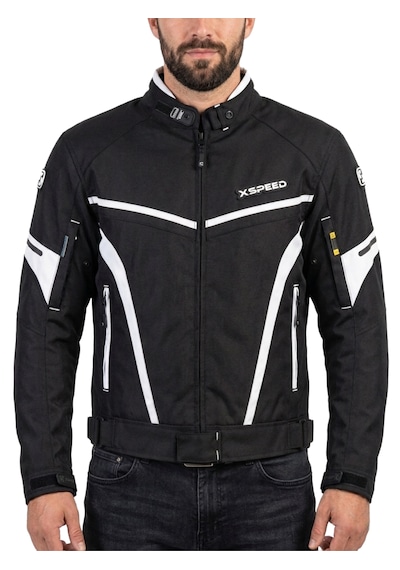 Xspeed Zeus Plus 4 Mevsimlik Korumalı Motosiklet Montu Yeni Sezon Beyaz