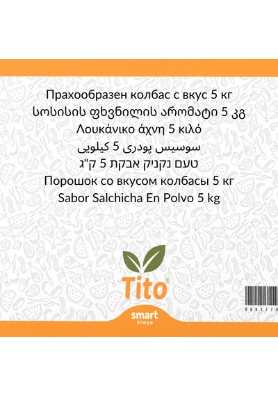 Toz Sucuk Aroması 5 Kg