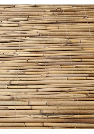 Greenosier Doğal Hasır Kamış Gölgelik Dekorasyon Balkon Teras Pergola Bahçe 50cm X 2metre