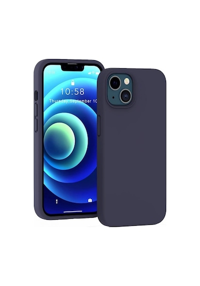 Smcaseİphone Uyumlu 13 Kılıf Liquid Lansman Wiriless Destekli Silikon Kırmızı