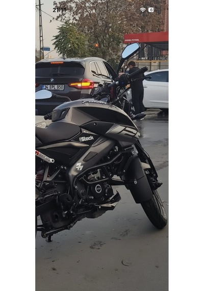 Bajaj Ns125 Ön Motor Koruma Demiri Siyah