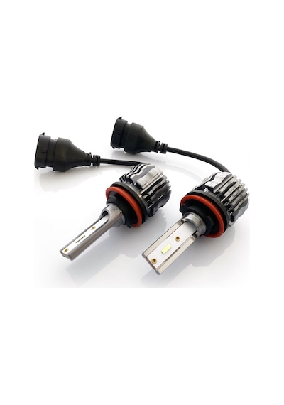 H11 Led Xenon Oto Ampul Photon Zero Fansız Buz Mavi
