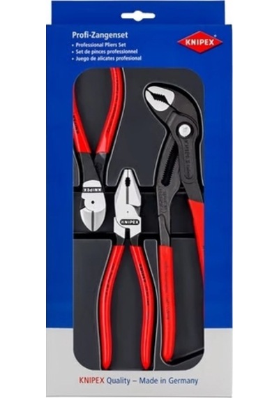 Knipex 00 20 10 3 Lü Ağır Tip Pense Seti