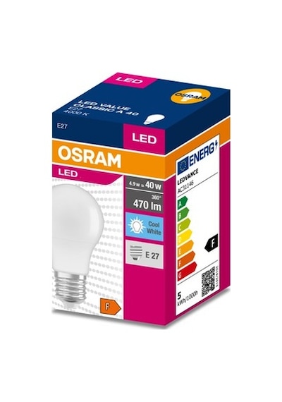 Osram Led Lamba 4,9w Beyaz Işık Açık Kahverengi