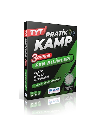 TYT Fen Bilimleri 3 Günde Pratik Kamp -  Yanıt Yayınları