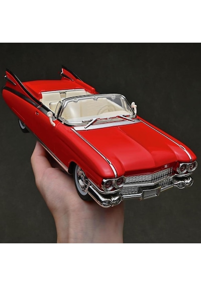 Hobiez World 1:24 Lisanslı Cadillac  Eldorado Kapıları ve Kaputu Açılabilir Model Araba