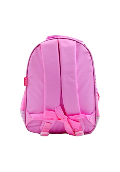 Muggle 2 Bölmeli Soft Rainbow Pembe Okul Sırt Çantası Mu-6696