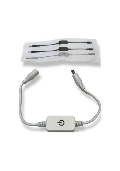Dokunmatik Tuş Anahtar Açma Kapama Düğme İçin Tek Renkli Led Şerit İçin Dc 12v-24v / 4a Dimmer Diğer