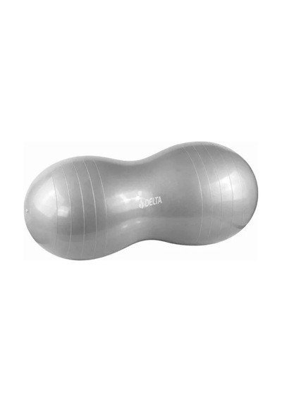 Delta Pnb86 Gümüş Fıstık Pilates Topu 90 X 45 Cm + Top Pompası