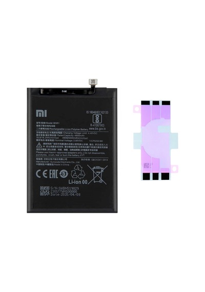 Xiaomi Redmi 8 Bn51 Batarya Pil Telefon Bataryası Pil Bandı Yanında