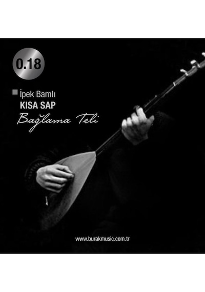 Ipek Bamlı Kısa Sap Bağlama Teli