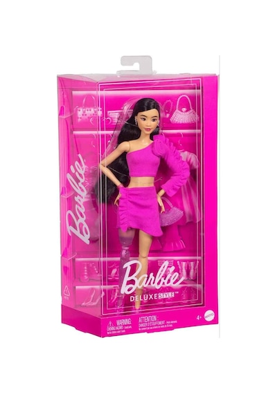 Barbıe Deluxe Style Bebekler - Işıltılı Protez Bacaklı
