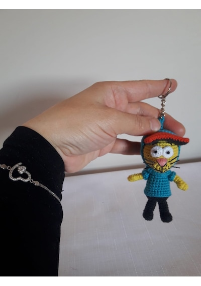 Amigurumi Kral Şakir Anahtarlıklar
