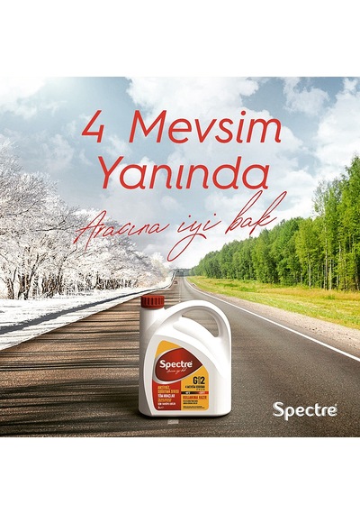 Spectre Kırmızı Antifriz 3 Litre Distile Saf Su 5 Litre N11.510