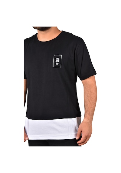 Manta MNT 2279 Oversize Erkek Tişört 23630 Siyah